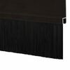 vidaXL Selbstklebende T&uuml;rb&uuml;rstendichtungen 6 pcs Schwarz 100 cm