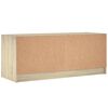 vidaXL TV-Schrank mit Glast&uuml;ren Sonoma-Eiche 102x37x42 cm