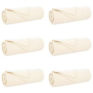 vidaXL Wohndecken 6 stk. Creme 350 x 270 cm 8.09 kg Fleece