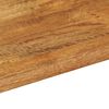 vidaXL Tischplatte 140x50x2,5 cm Rechteckig Massivholz Mango