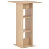 vidaXL Bartisch Eichenbraun 60x60x110 cm
