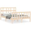 vidaXL Massivholzbett ohne Matratze 120x200 cm Kiefernholz