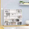 vidaXL CD-Regal Wei&szlig; 100x23x89,5 cm Holzwerkstoff