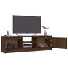 vidaXL TV-Schrank Braun Eichen-Optik 120x30x35,5 cm Holzwerkstoff