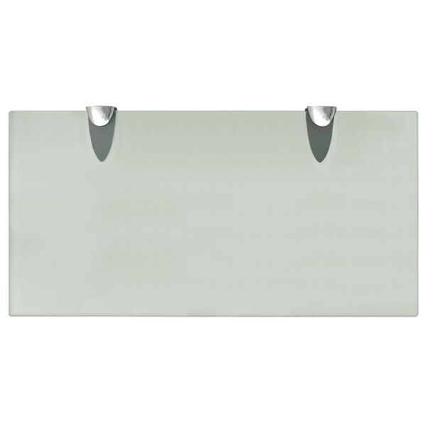 vidaXL Schweberegal Glas 40x20 cm 8 mm