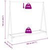 vidaXL Kleiderst&auml;nder mit Ablagen 106x34x102 cm Bambus