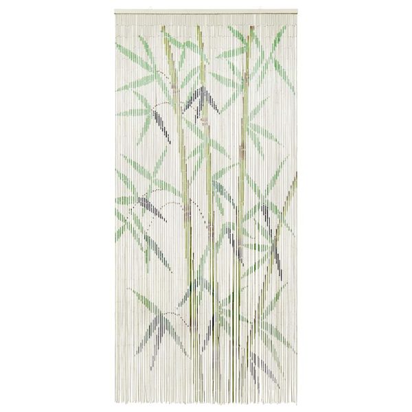 vidaXL Insekten-T&uuml;rvorhang Bambus Druck 90x220 cm Bambus
