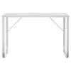 vidaXL Computertisch Wei&szlig; 110x60x73 cm Holzwerkstoff