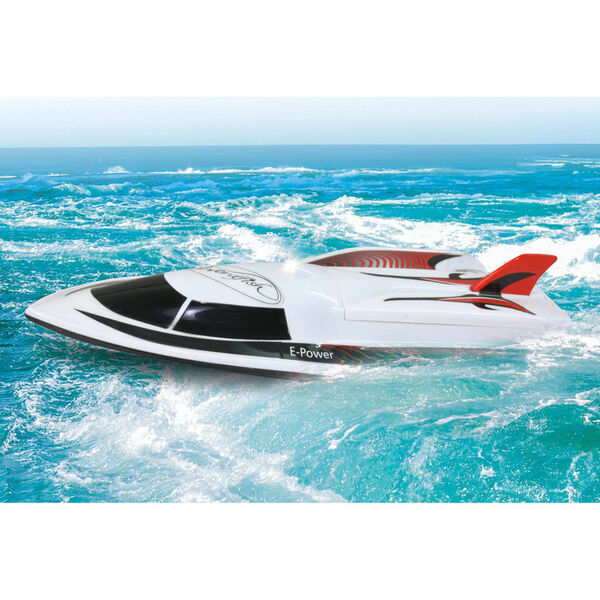 JAMARA RC Rennboot Swordfish 40 MHz mit LED