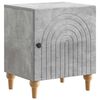 vidaXL Nachttisch Betongrau 43 x 34,5 x 50 cm Holzwerkstoff