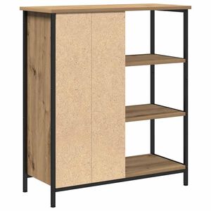 vidaXL Sideboard Artisan-Eiche 70 x 30 x 80 cm