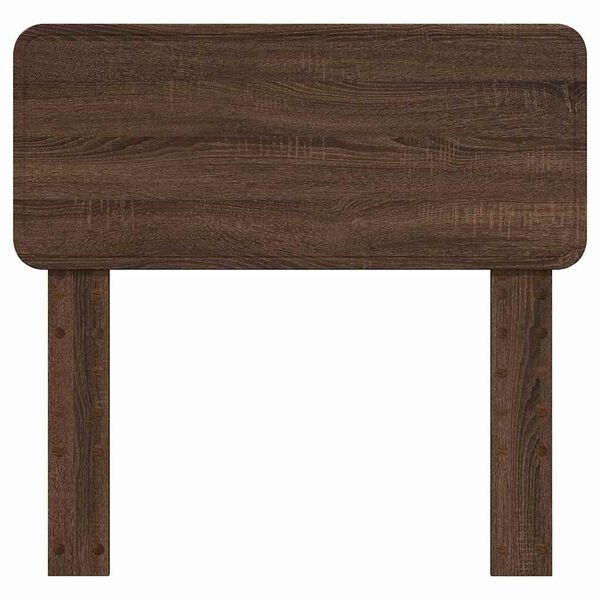 vidaXL Kopfteil mit Kopfteil Braun Eichen-Optik 80 cm Holzwerkstoff