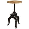 vidaXL Bartisch Massivholz Mango 60×(76-110) cm