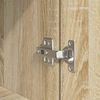 vidaXL Highboard Sonoma-Eiche 37,5x35x180 cm Holzwerkstoff