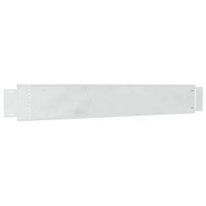 vidaxl Raseneinfassung 10 pcs Grau 14 x 100 cm Stahl