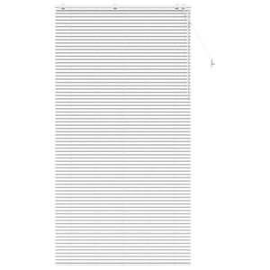 vidaXL Venezianische Jalousie Wei&szlig; 125 x 250 cm 35 mm