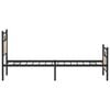 vidaXL Bettgestell ohne Matratze Sonoma-Eiche 100x200 cm Holzwerkstoff