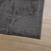 vidaXL Teppich IZA Kurzflor Skandi-Stil Anthrazit 200x280 cm