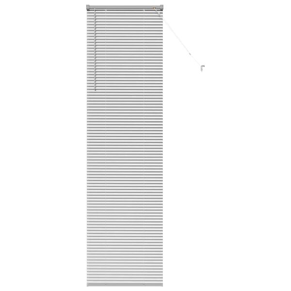 vidaXL Balkenjalousien Silber 220 x 60 cm Aluminium