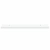 vidaXL Bilderleisten 2 Stk. Wei&szlig; 60x9x3 cm MDF