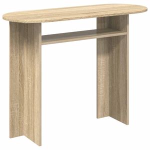 vidaXL Konsolentisch Sonoma-Eiche 100 x 39,5 x 75 cm Holzwerkstoff