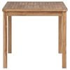 vidaXL 5-teiliges Garten-Ess-Set 80 x 80 cm Massivholz Teak