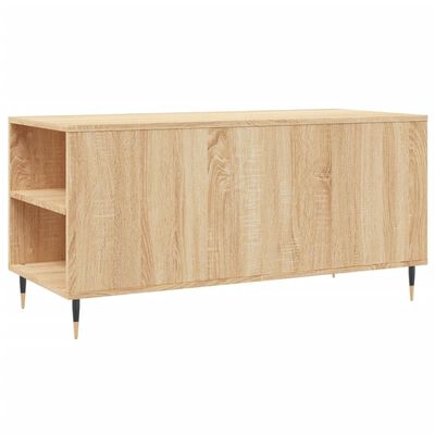 vidaXL Couchtisch Sonoma-Eiche 102x44,5x50 cm Holzwerkstoff