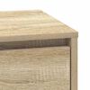 vidaXL Nachttisch Sonoma-Eiche 39 x 34,5 x 50 cm Holzwerkstoff