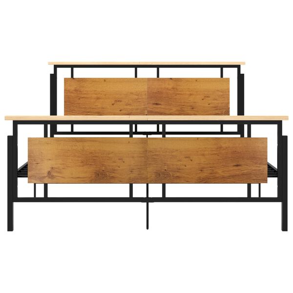 vidaXL Bett Metall 160x200 cm
