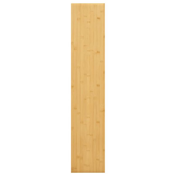 vidaXL Wandregal 100x20x4 cm Bambus