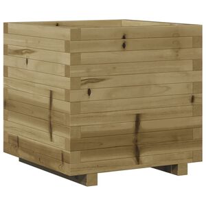 vidaXL Pflanzk&uuml;bel 50x50x49,5 cm Kiefernholz Impr&auml;gniert
