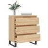 vidaXL Sideboard Sonoma-Eiche 60x35x70 cm Holzwerkstoff