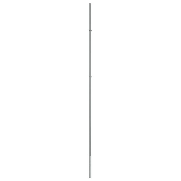 vidaXL Sonnensegel-Stange 400 cm Edelstahl