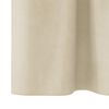 vidaXL Verdunkelungsvorh&auml;nge 2 pcs Creme 140 x 140 cm Samt