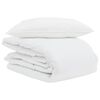 vidaXL Sommerdecke mit Kissen 2 pcs Wei&szlig; Daunenfeder