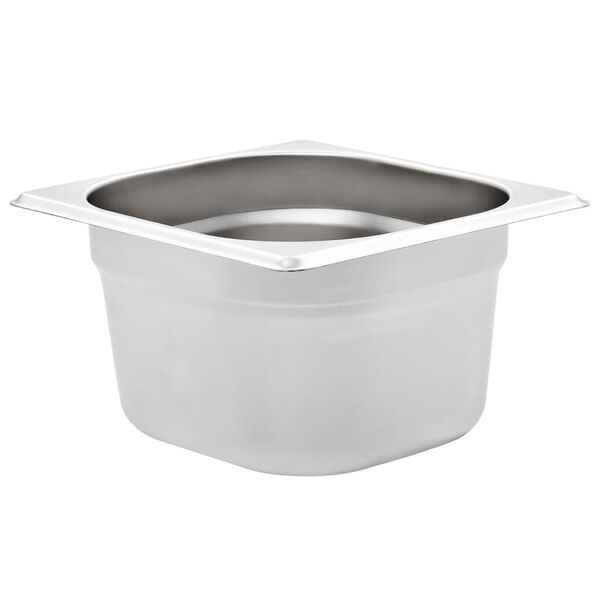 vidaXL Gastronormbeh&auml;lter 12 Stk. GN 1/6 100 mm Edelstahl