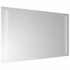 vidaXL LED-Badspiegel 60x30 cm