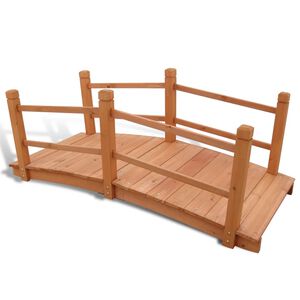 vidaXL Gartenbr&uuml;cke 140x60x56 cm