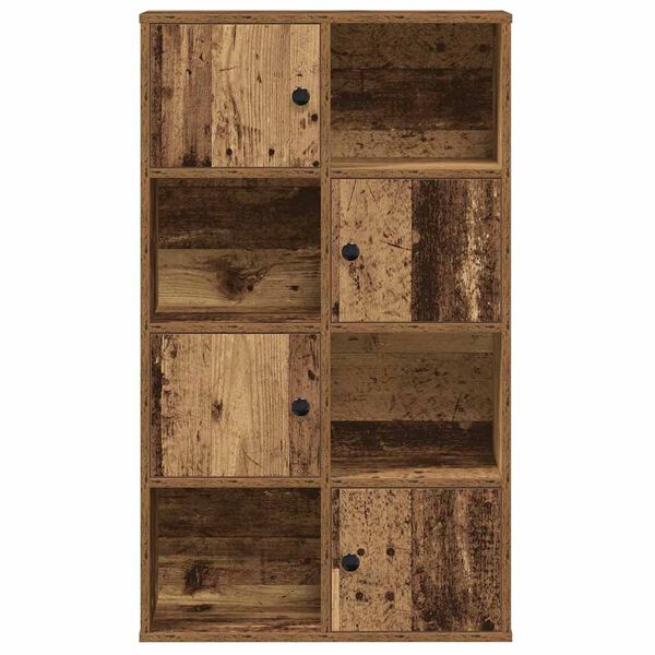 vidaXL B&uuml;cherregal Altholz-Optik 60x24x101,5 cm Holzwerkstoff