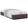 vidaXL Ottoman-Bett ohne Matratze Dunkelbraun 80x200 cm Stoff