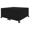 vidaXL Couchtisch Schwarz 75x75x38 cm Holzwerkstoff