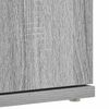 vidaXL Schuhschrank Graues Sonoma 80 x 39 x 178 cm Holzwerkstoff