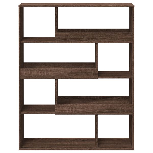 vidaXL B&uuml;cherregal Eichen-Optik 100x33x125,5 cm Holzwerkstoff