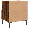 vidaXL Nachttische 2 Stk. R&auml;uchereiche 40x35x47,5 cm Holzwerkstoff