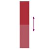 vidaXL Verdunkelungsrollo Rot 50x230 cm Stoffbreite 45,7 cm Polyester