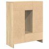 vidaXL Sideboard mit Schubladen und T&uuml;ren Sonoma-Eiche 73x31x90 cm