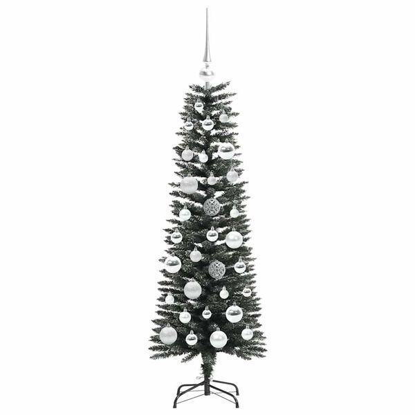 vidaXL K&uuml;nstlicher Weihnachtsbaum mit 150 LEDs mit St&auml;nder Gr&uuml;n 120 cm