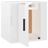 vidaXL TV-Wandschrank Hochglanz-Wei&szlig; 40x34,5x40 cm
