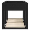 vidaXL Etagenbett f&uuml;r Kinder Schwarz Eichen-Optik 100 x 200 cm