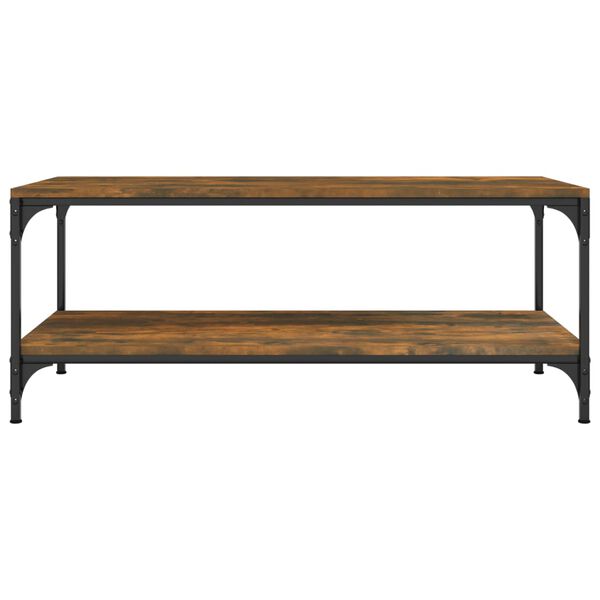 vidaXL Couchtisch R&auml;uchereiche 80x50x40 cm Holzwerkstoff